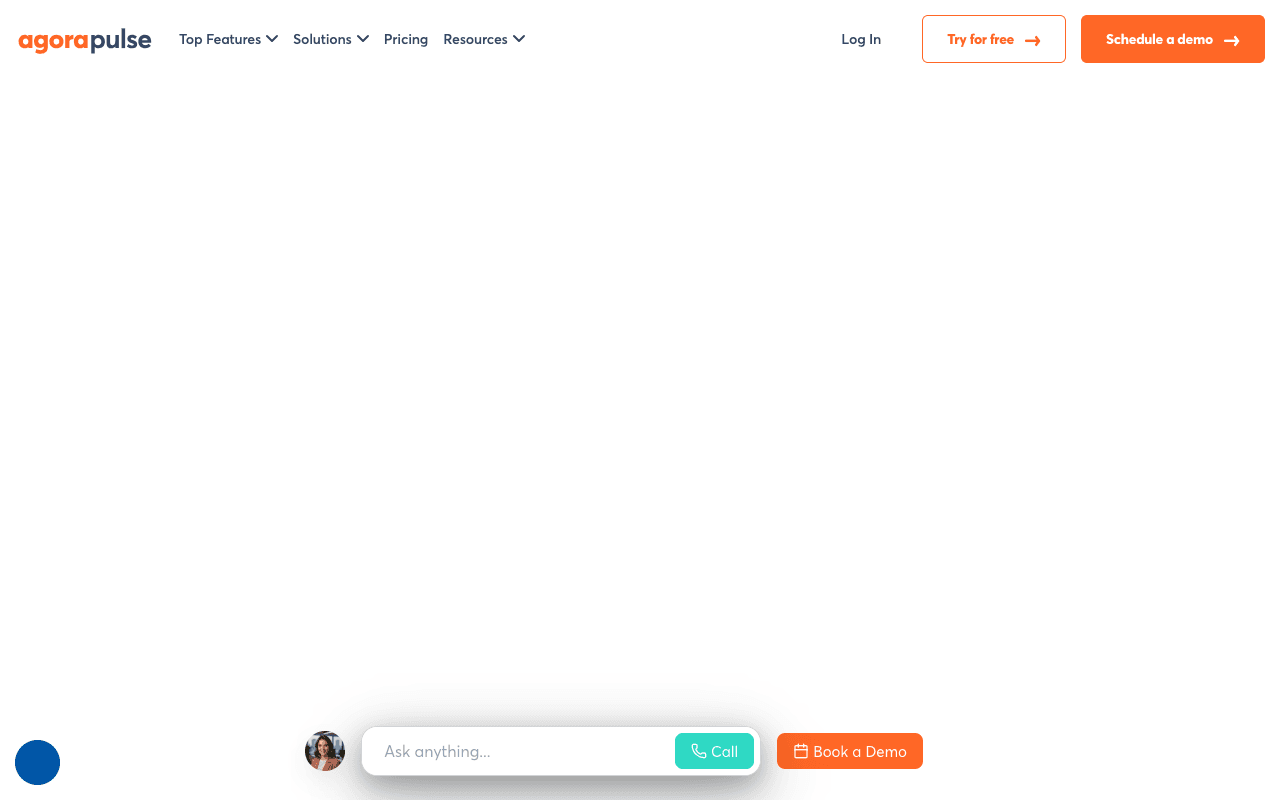 Agorapulse screenshot
