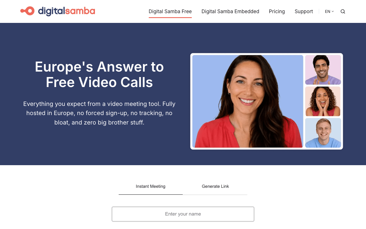 Digital Samba screenshot