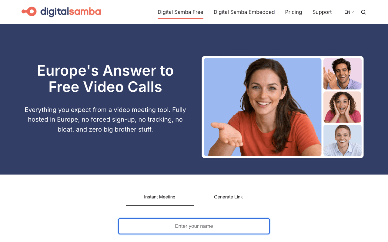 Digital Samba screenshot