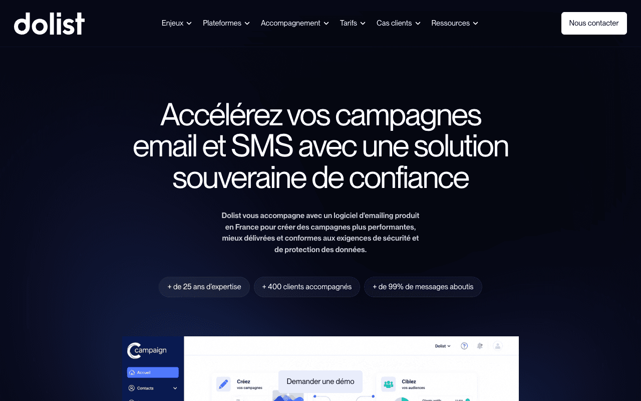 Dolist website screenshot
