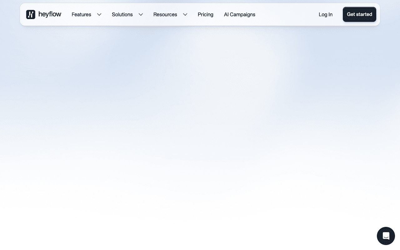 Heyflow website screenshot