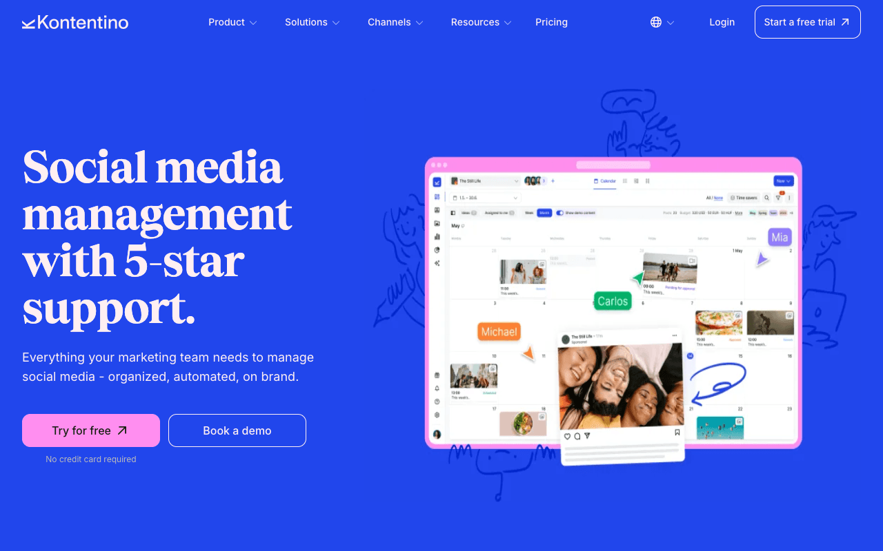 Kontentino screenshot