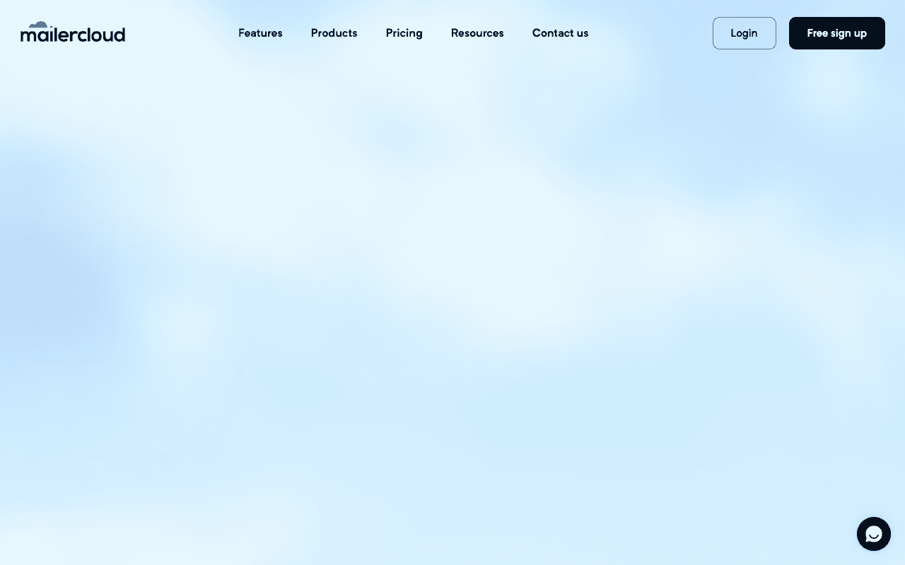 Mailercloud website screenshot