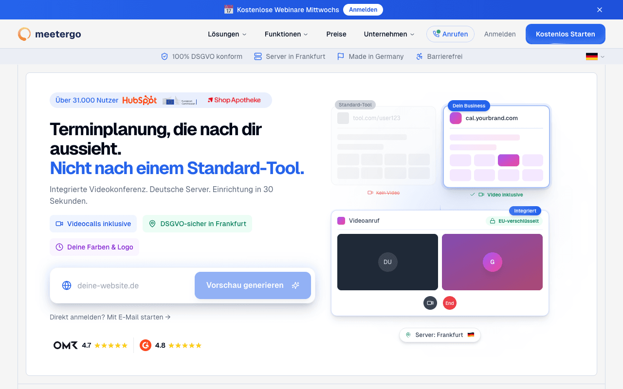 meetergo screenshot
