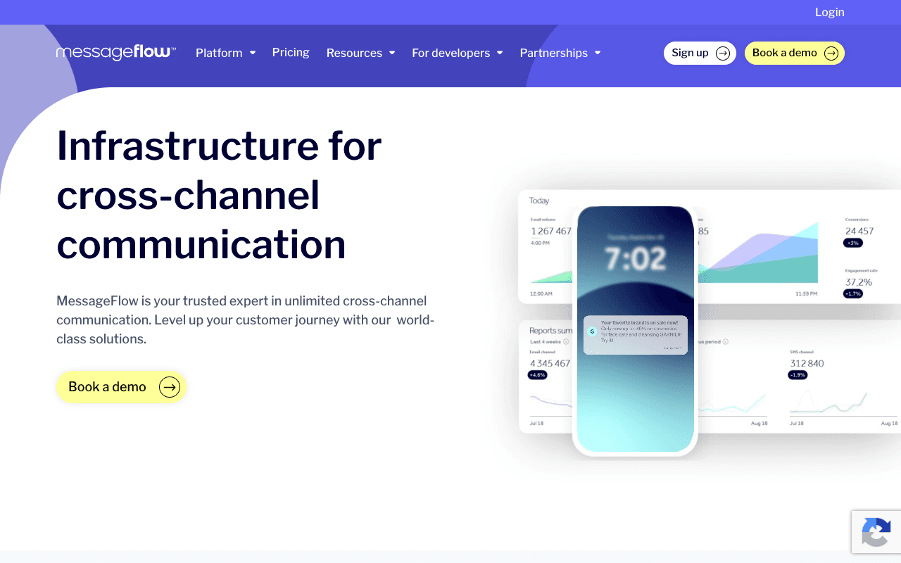 MessageFlow screenshot