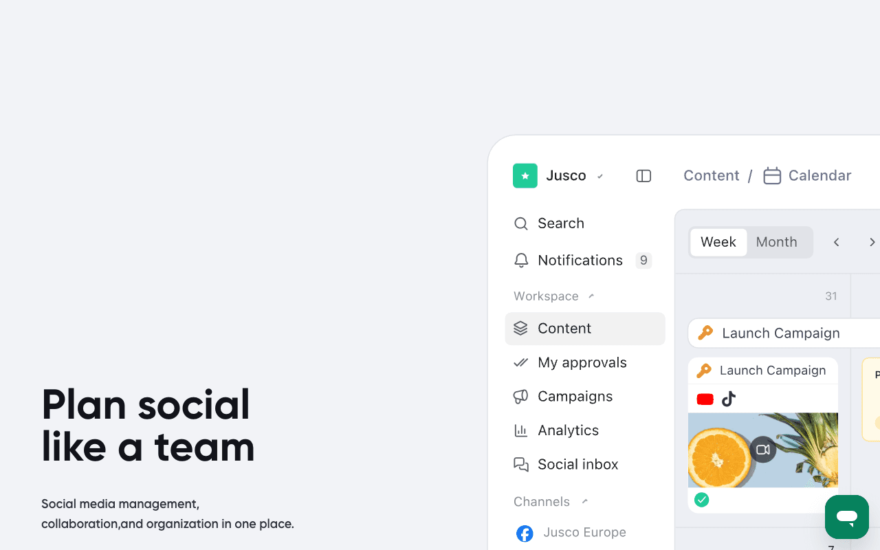 Planable website screenshot