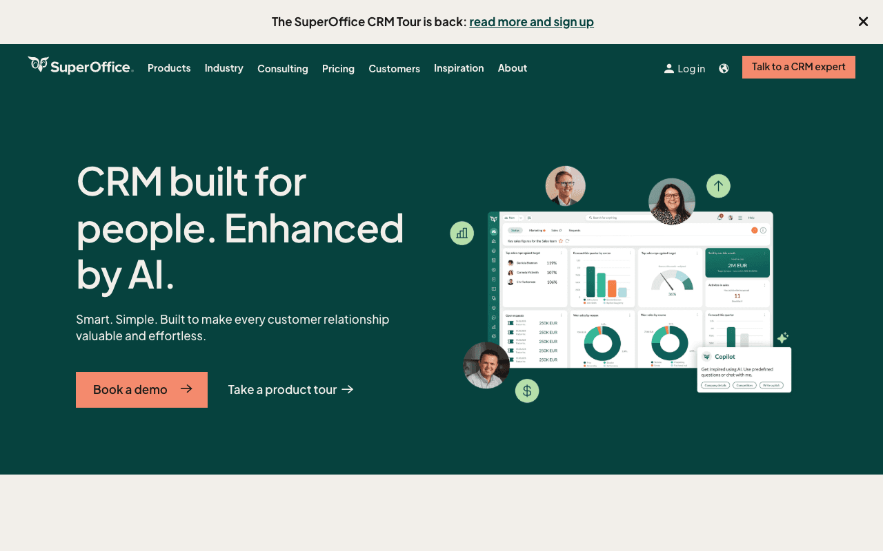 SuperOffice screenshot