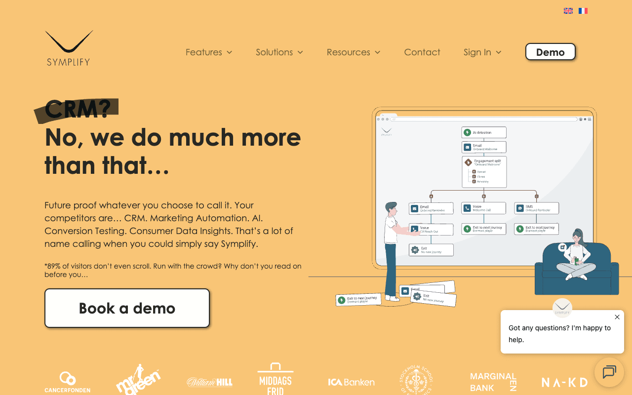Symplify screenshot