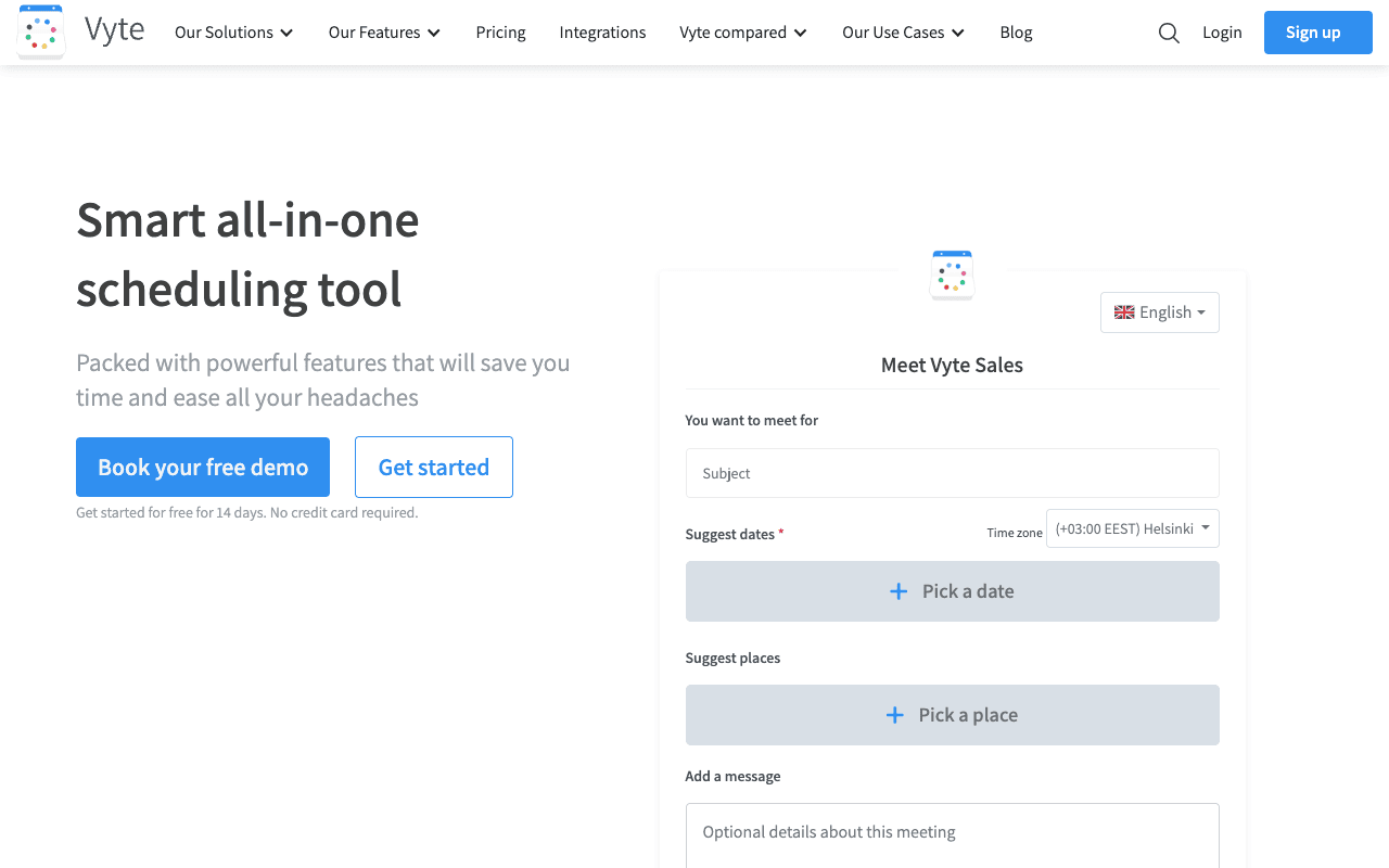Vyte screenshot