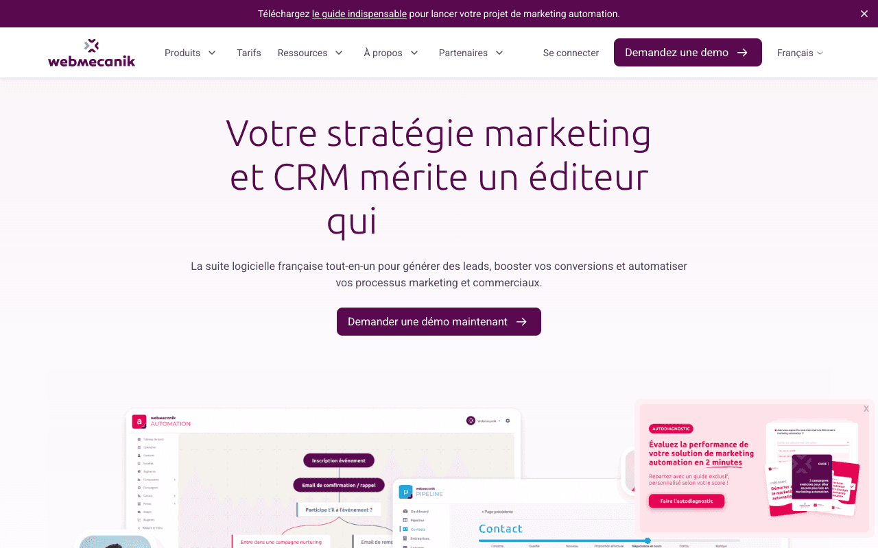 Webmecanik screenshot